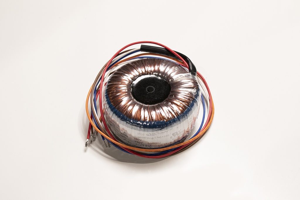 TRANSFORMADOR TOROIDAL 80VA 21VCA