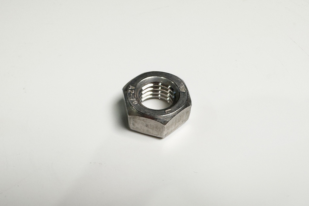 DADO INOX M12 FILETTO SINISTRO PASSO 1,75 DIN 934