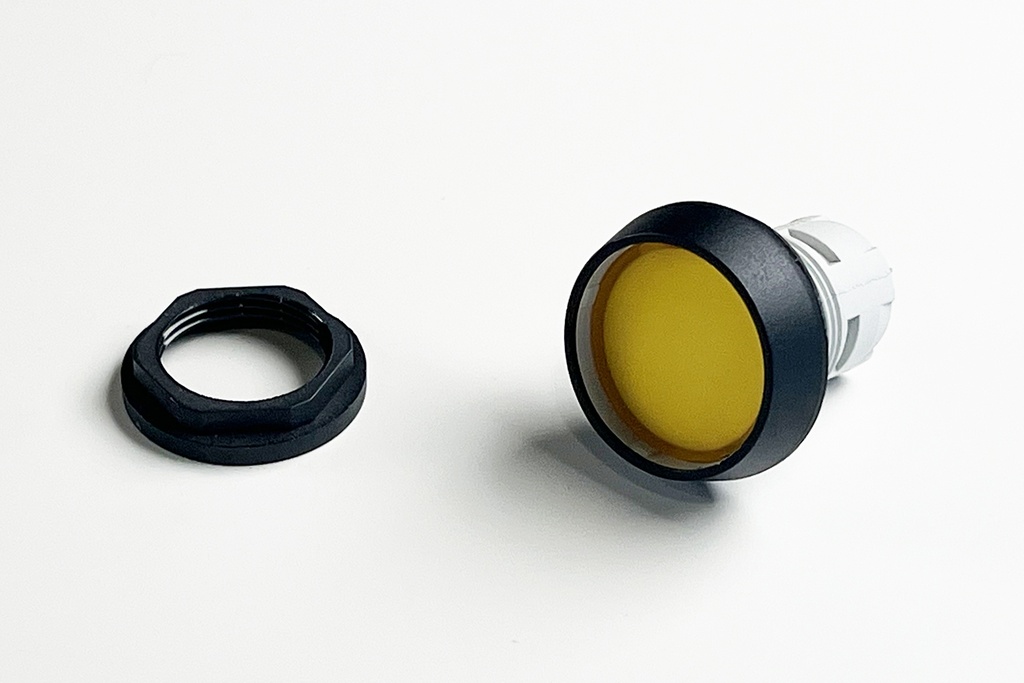 GELBE LEUCHTENDE TASTE 16MM