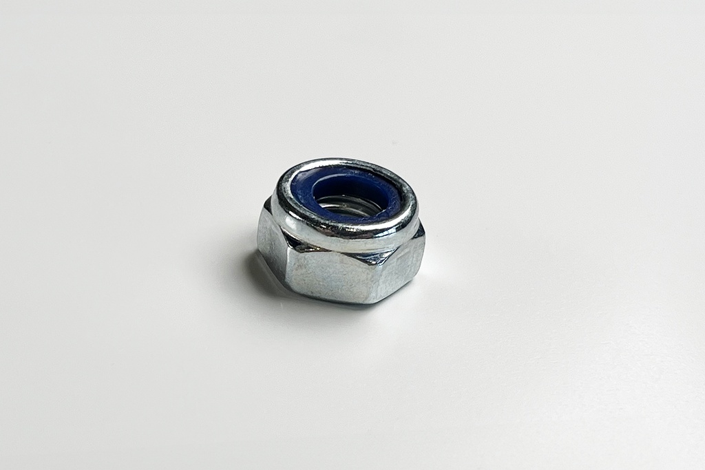 DADO NYLOC IN ZINCO M10