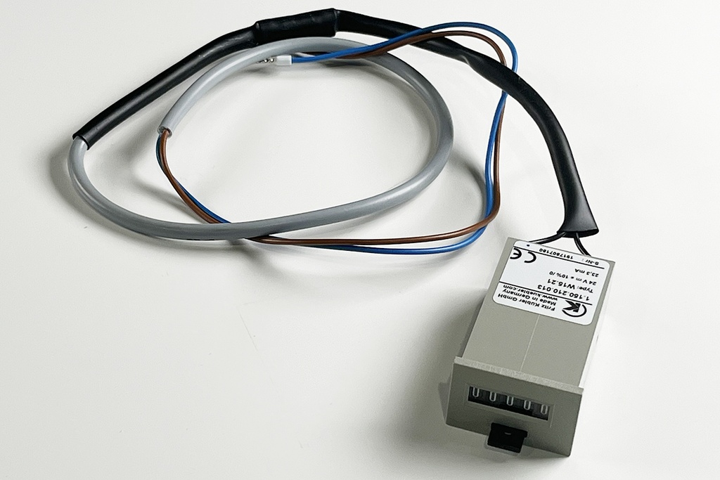 COMPTEUR 24V AVEC RESET LG CABLE 70CM
