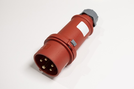 [6750002] ENCHUFE CON CONECTOR 3P+N+T 16A 380V (CEE)