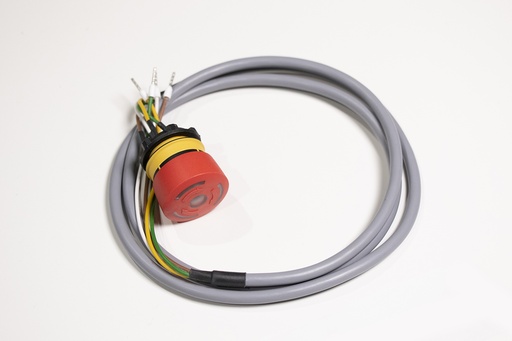 [ABO240] LUMINISCHER NOT-AUS-Schalter MIT KABEL (4-adrig)