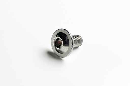 [VI00001] ROESTVRIJSTALEN BOMSCHROEF 6 STUKS ROND.INC M6X12 A2