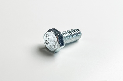 [VZ93304] VITE IN ZINCO FILETTATURA ESAGONALE M 8 X20