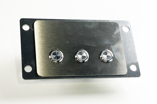 [6520005S] TASTIERA 3 PULSANTI VARIA3 ASSEMBLARE